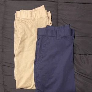 Pair of Fabletics The High Side Chino (classic fit) pants